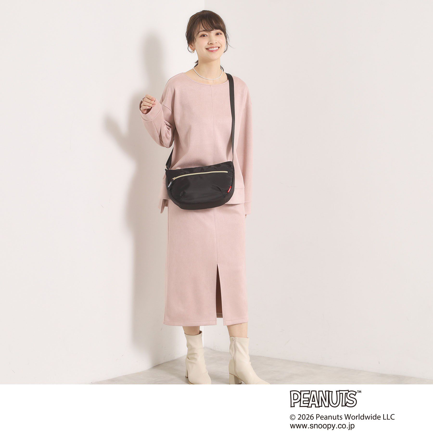 ITS&rsquo;DEMO「＜PEANUTS＞裏地総柄ミニショルダー」|ショルダー・メッセンジャー|