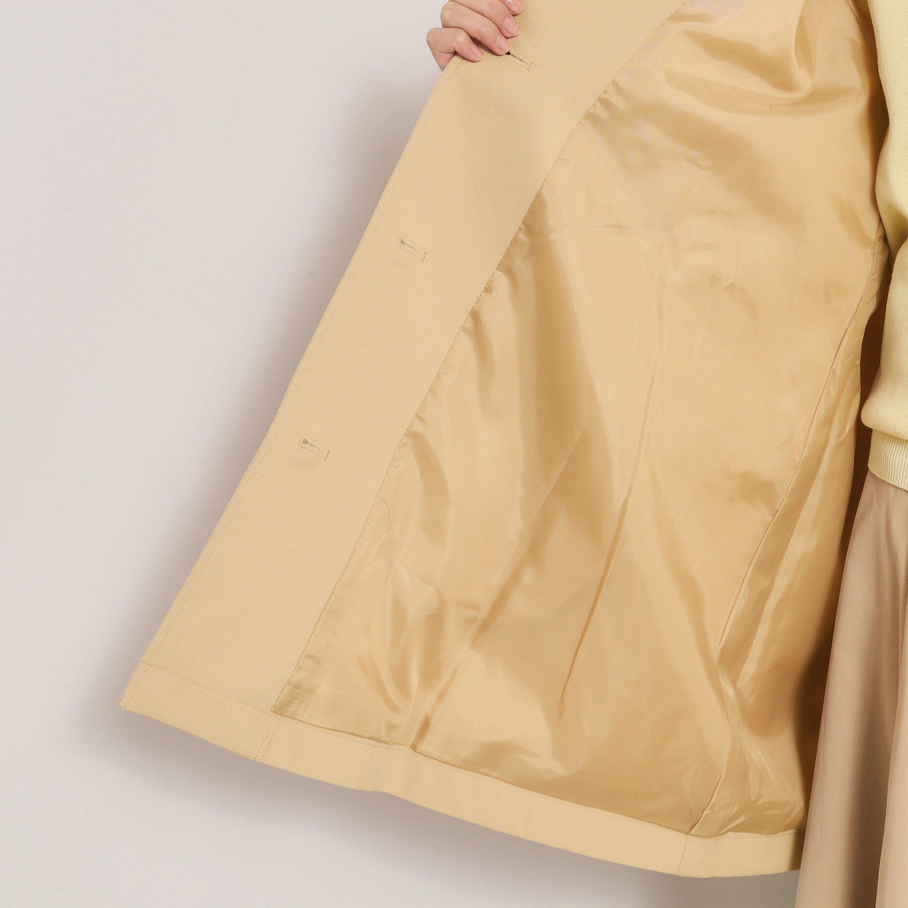 ITS&rsquo;DEMO「【撥水／花粉防止／手洗い可】ステンカラーコート」|ステンカラーコート|