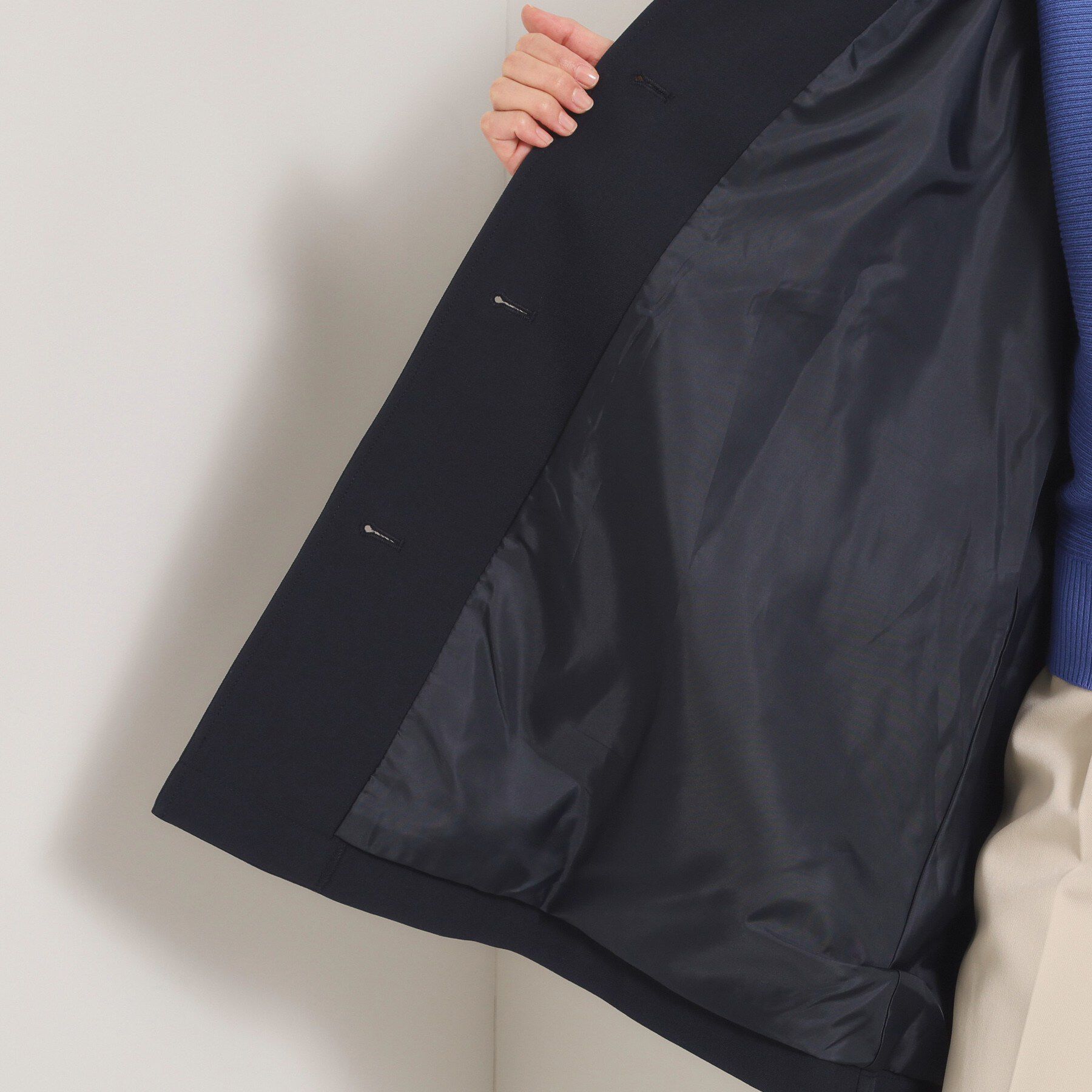 ITS&rsquo;DEMO「【撥水／花粉防止／手洗い可】ステンカラーコート」|ステンカラーコート|