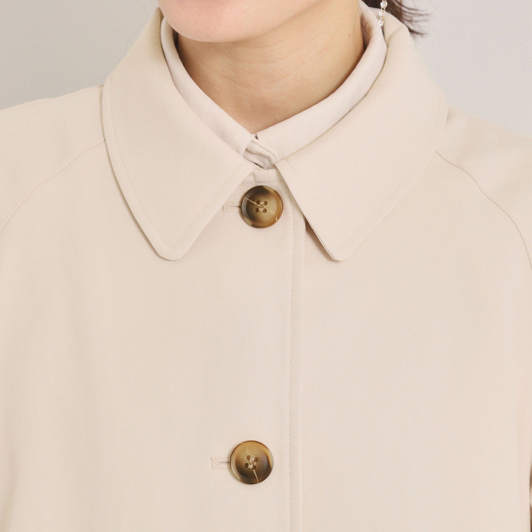 ITS&rsquo;DEMO「【撥水／花粉防止／手洗い可】ステンカラーコート」|ステンカラーコート|