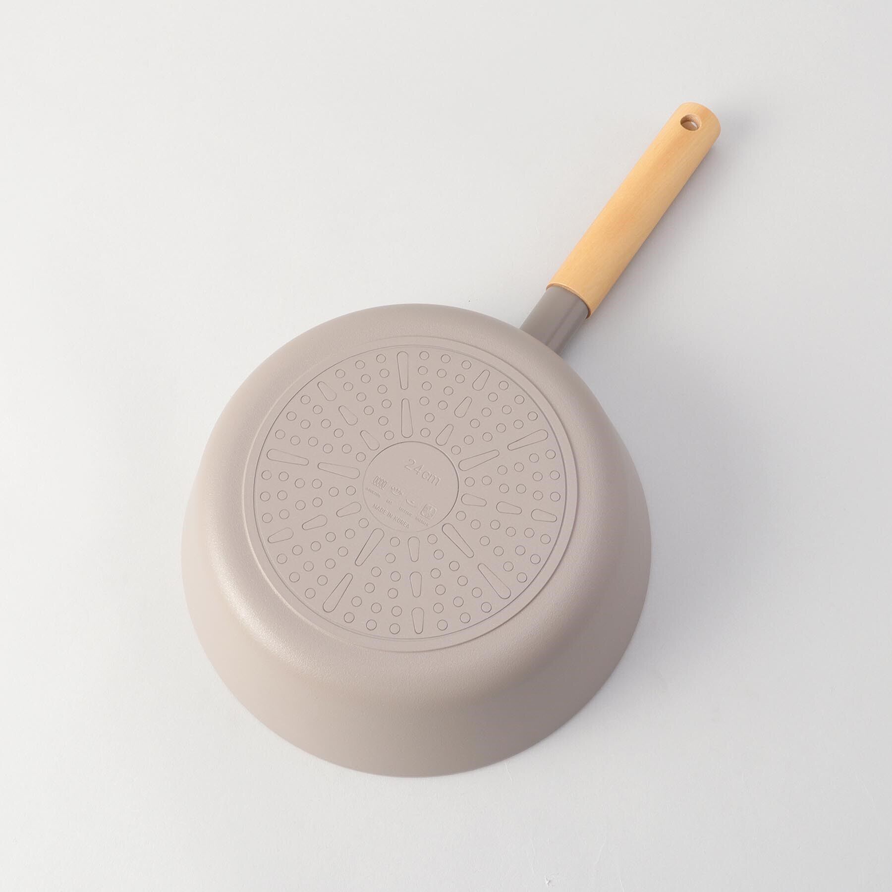 212 KITCHEN STORE「チタン＆ダイヤモンドＷコーティング マルチパン24cm GY ＜TI：DA ティーダ＞」|食器・キッチングッズ|