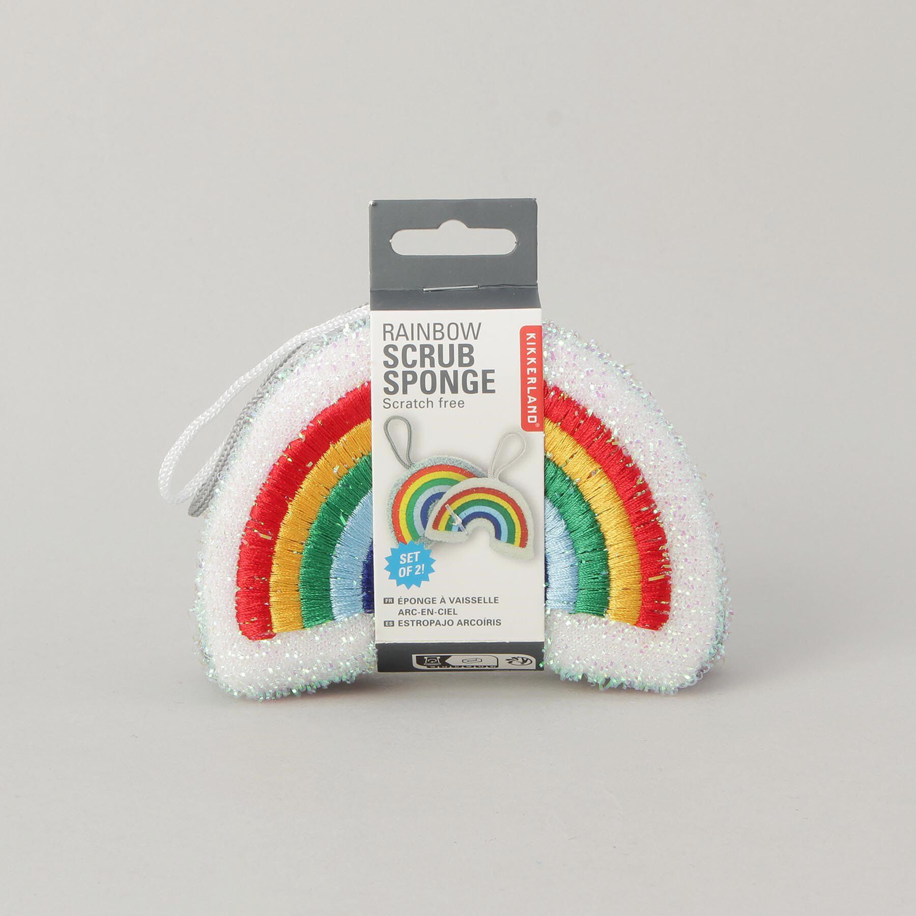 212 KITCHEN STORE「レインボースクラブスポンジセット/虹のスポンジ」|その他|