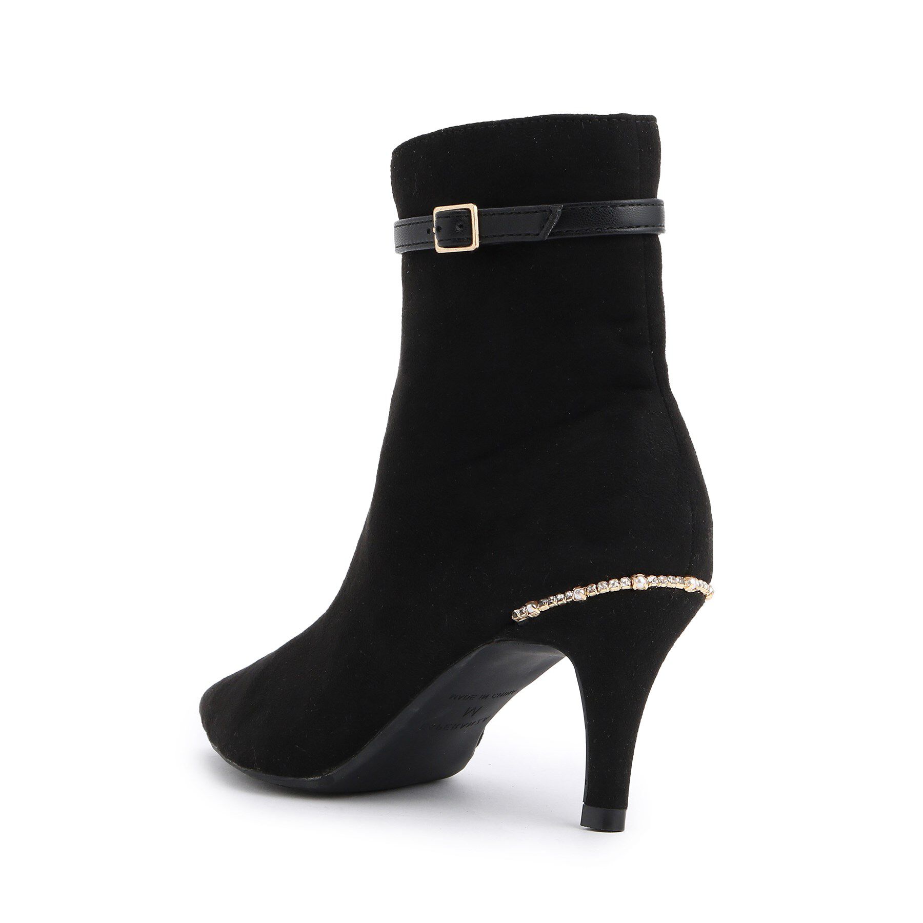 ESPERANZA「ジュエルヒールショートブーツ」|ショートブーツ|