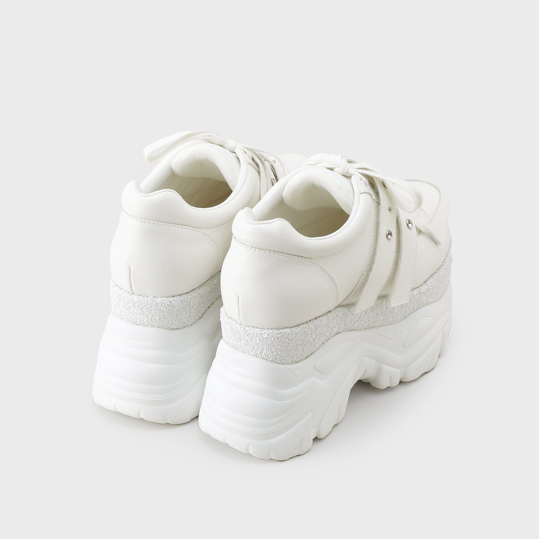 ESPERANZA「ラインストーンスタッズ厚底スニーカー」|スニーカー|