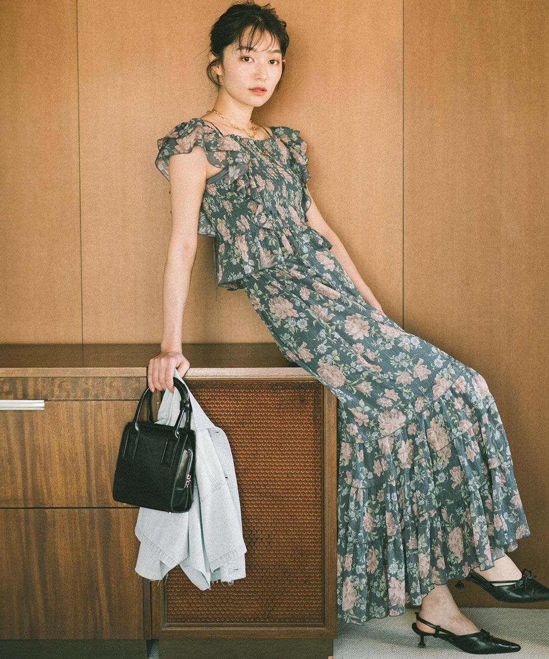 COCO DEAL「スクエアミニボストンバッグ」|ボストンバッグ|