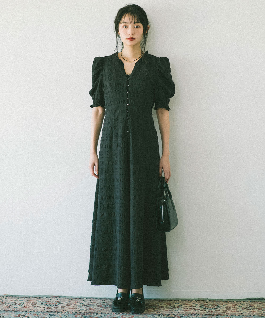 COCO DEAL「スクエアミニボストンバッグ」|ボストンバッグ|