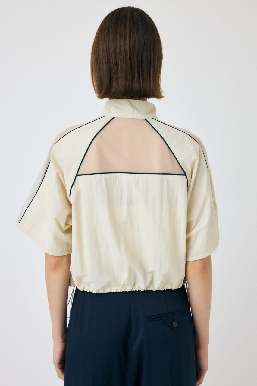 MOUSSY「PIPING HALF SLEEVE トラックジャケット」|その他|