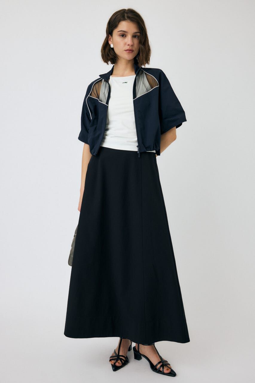 MOUSSY「PIPING HALF SLEEVE トラックジャケット」|その他|