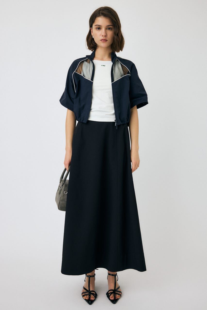 MOUSSY「PIPING HALF SLEEVE トラックジャケット」|その他|