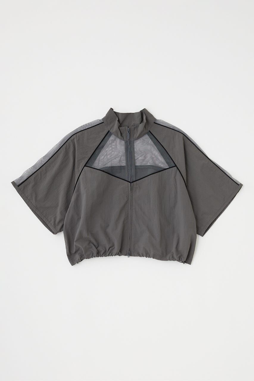 MOUSSY「PIPING HALF SLEEVE トラックジャケット」|その他|