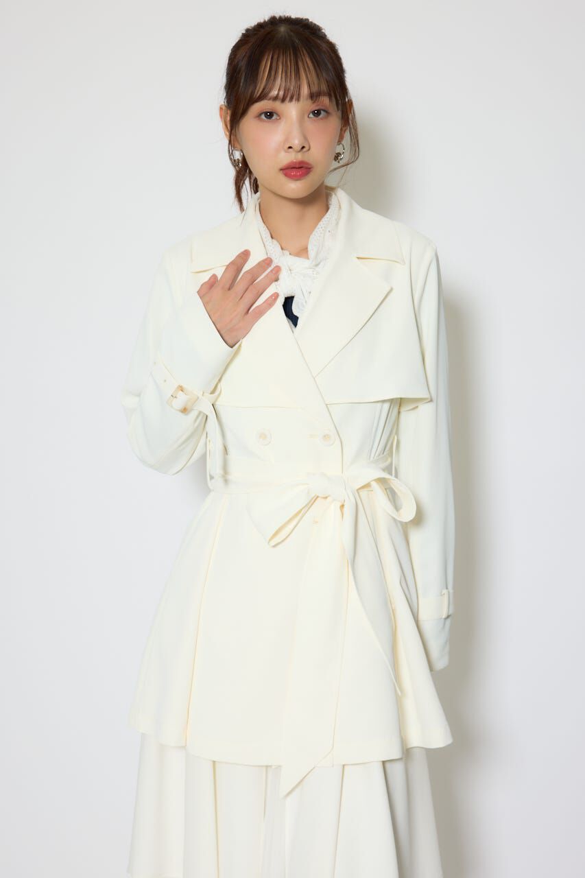 rienda「フラップフレアトレンチコート」|その他|