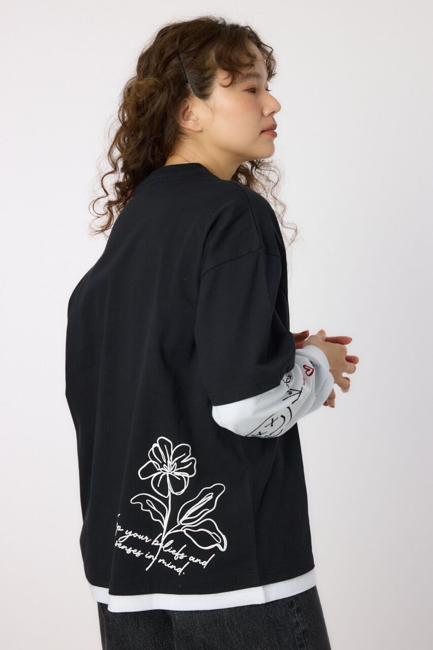 RODEO CROWNS「フェイクレイヤードロングスリーブTシャツ」|Tシャツ・カットソー|