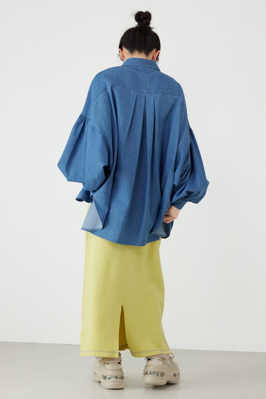 RODEO CROWNS「スウェットライクサイドステッチニットスカート」|スカート|