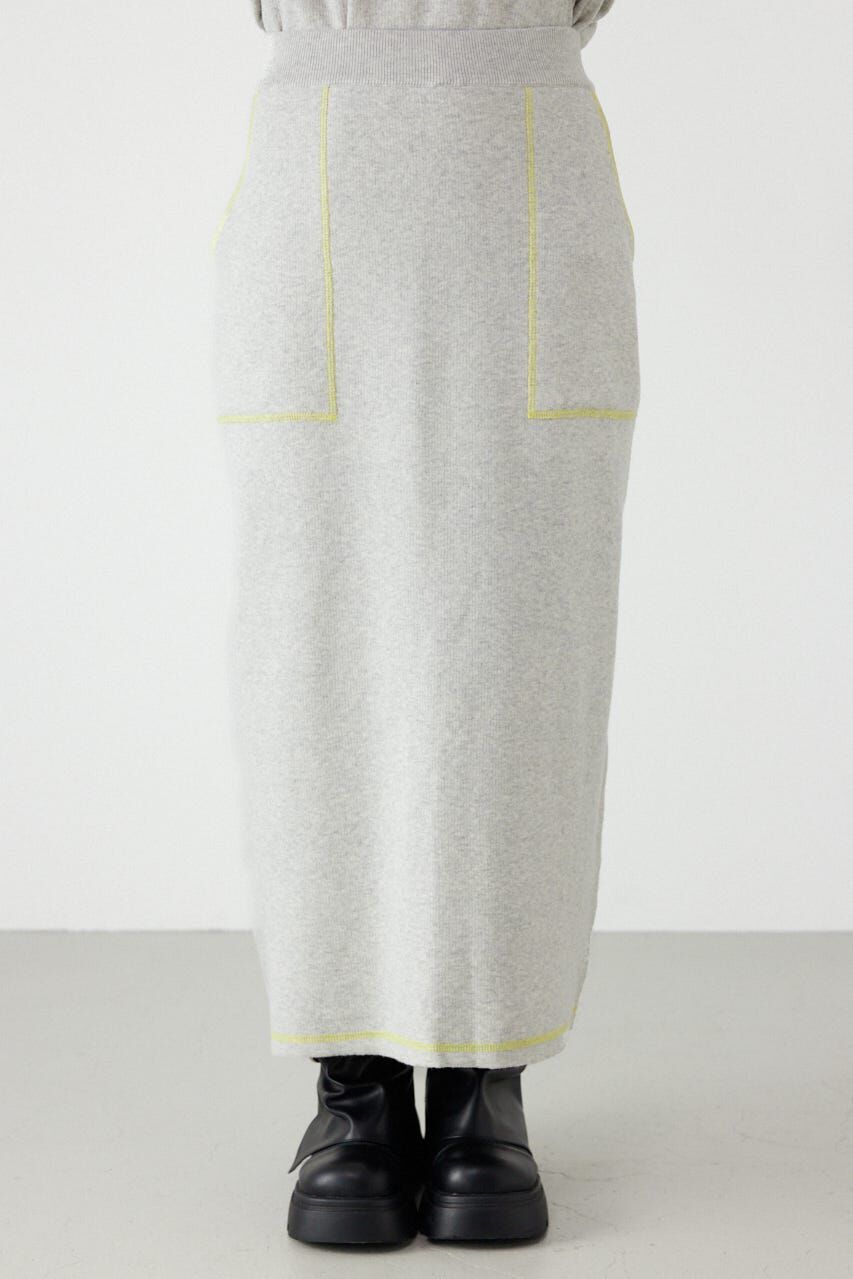 RODEO CROWNS「スウェットライクサイドステッチニットスカート」|スカート|