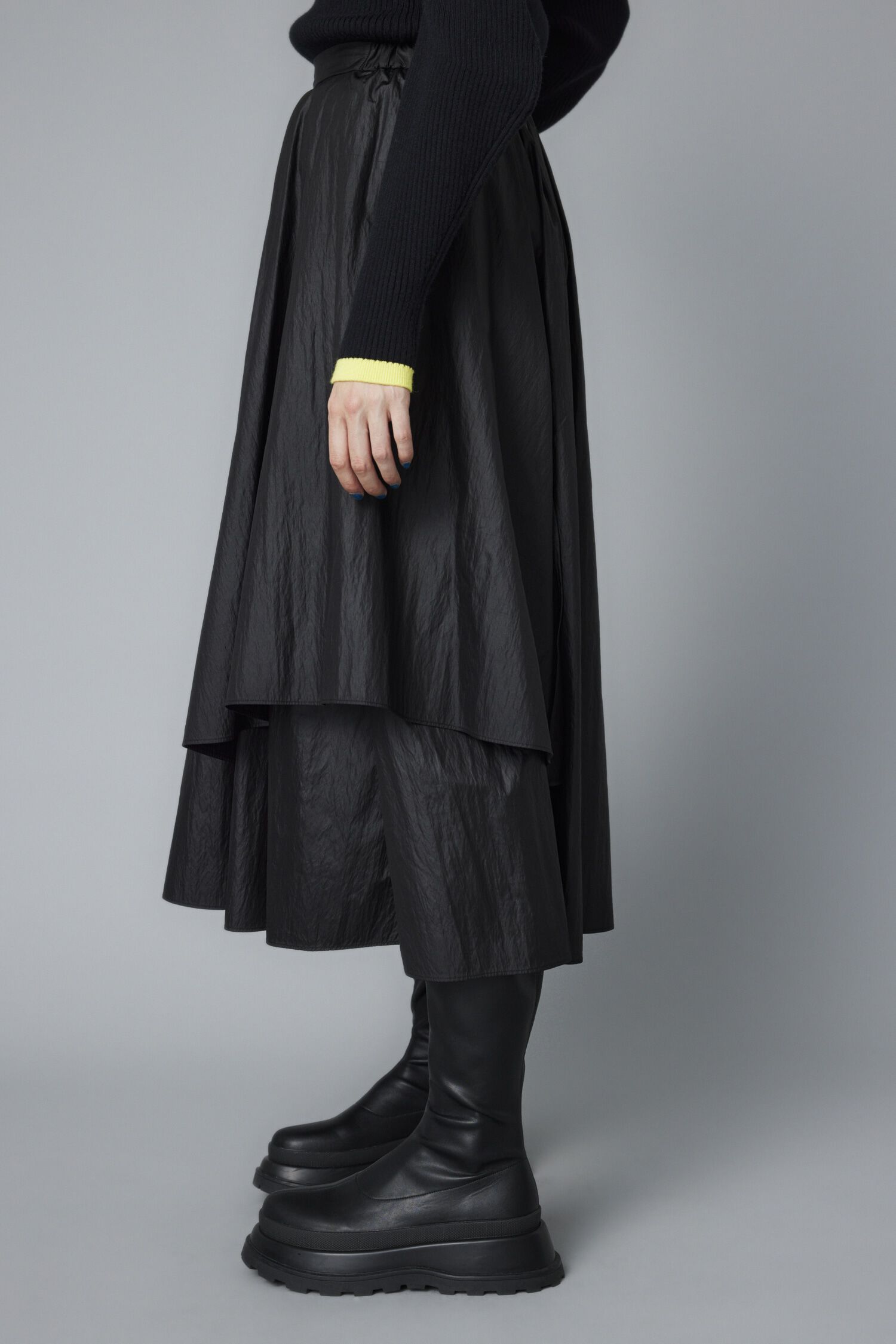 HeRIN.CYE「Layered skirt」|スカート|