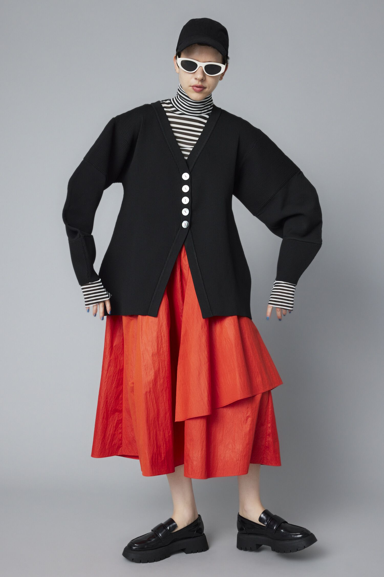 HeRIN.CYE「Layered skirt」|スカート|