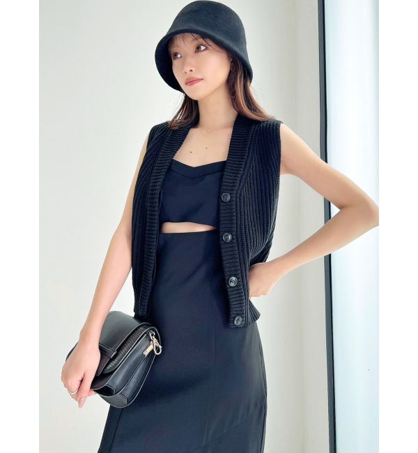 RESEXXY「ルーズニットベスト」|ベスト・ジレ|