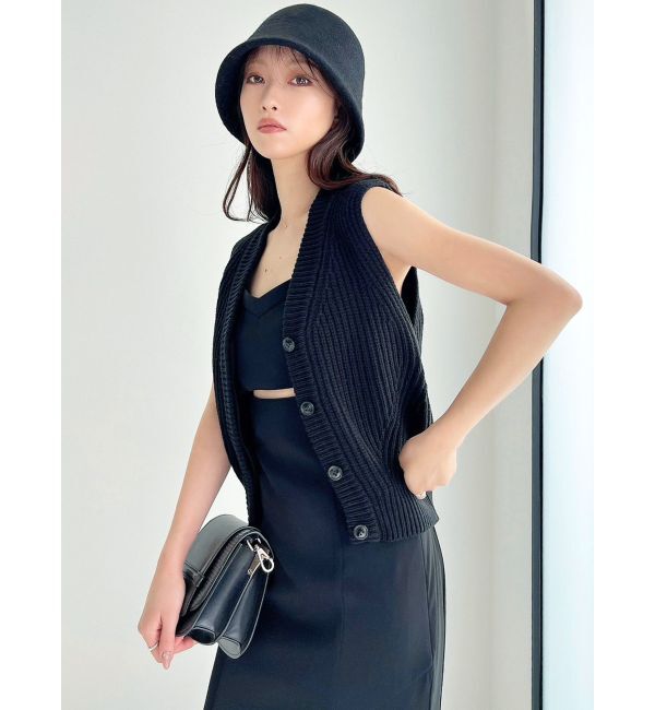 RESEXXY「ルーズニットベスト」|ベスト・ジレ|