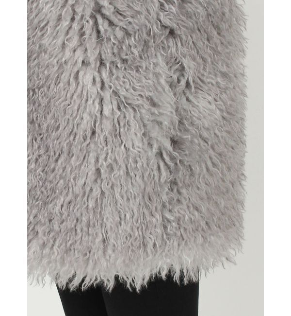 MURUA「フェイクファーオーバージレ」|ベスト・ジレ|