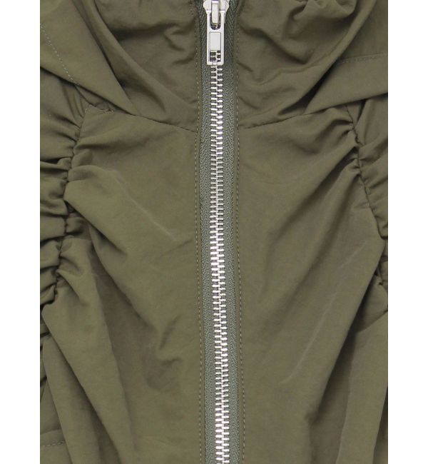 MURUA「シャーリングフードベスト【セットアップ着用可】」|ベスト・ジレ|