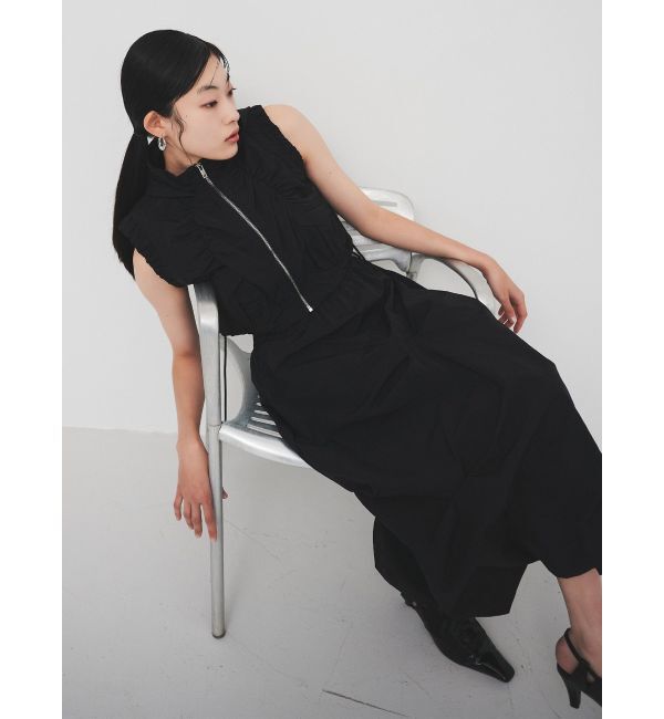 MURUA「シャーリングフードベスト【セットアップ着用可】」|ベスト・ジレ|