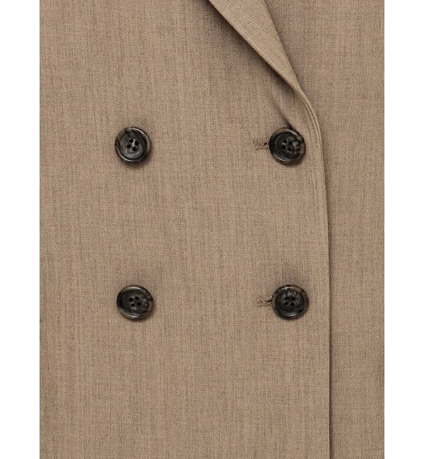 MURUA「ピークドラペルダブルミドルジレ」|ベスト・ジレ|