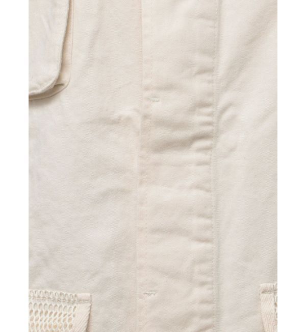 Ungrid「メッシュコンビミリタリーベスト」|ベスト・ジレ|