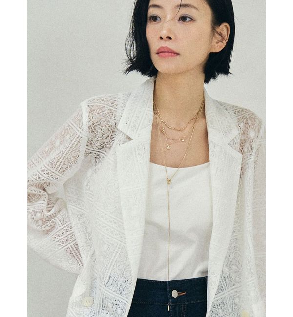 LAGUNAMOON「ハート2連ネックレス」|ネックレス|