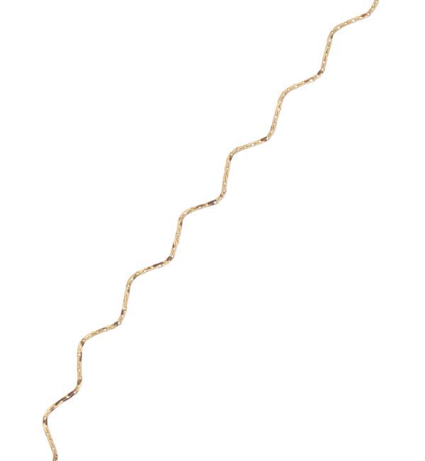 LAGUNAMOON「メタルカーブチェーンチョーカーネックレス」|ネックレス|