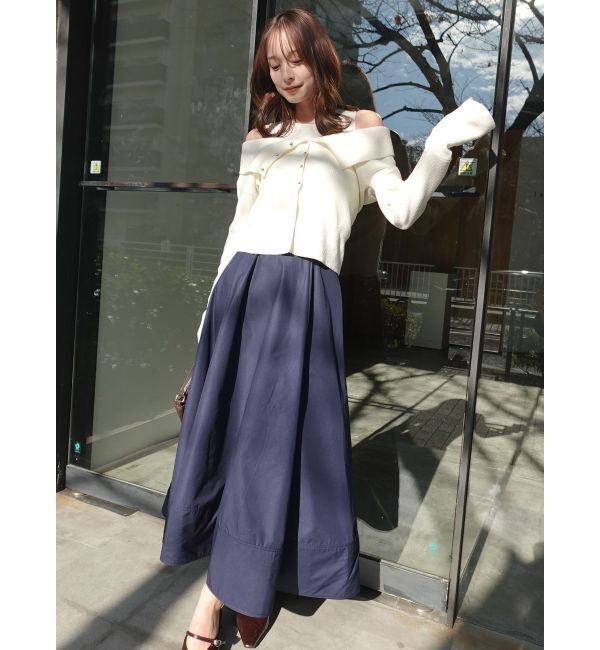 LAGUNAMOON「【POLO BCSコラボ】ボリュームマキシサーキュラースカート」|スカート|