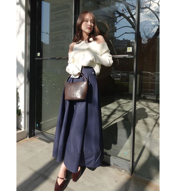 LAGUNAMOON「【POLO BCSコラボ】ボリュームマキシサーキュラースカート」|スカート|