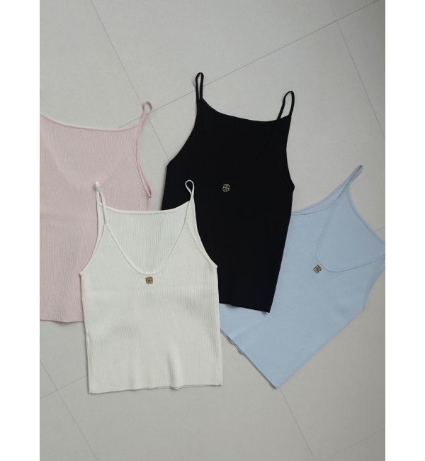 LAGUNAMOON「ボートネックニットタンク」|タンクトップ|