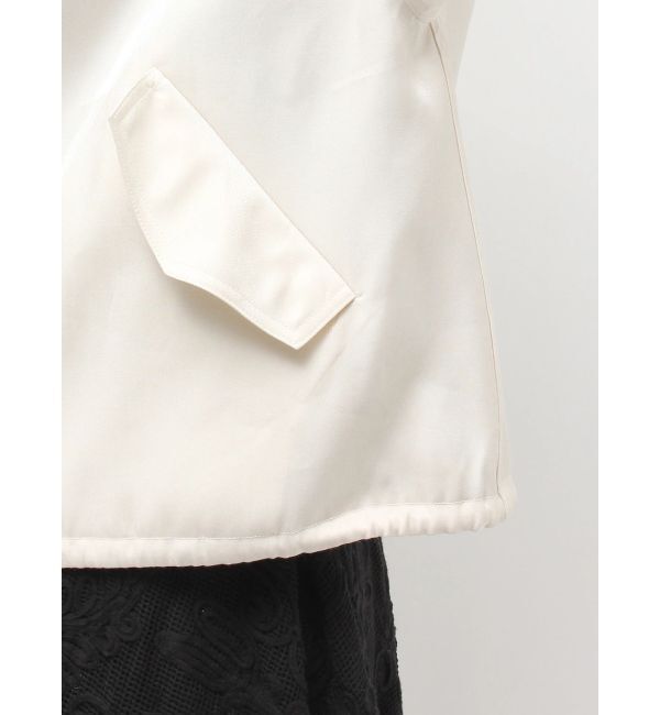 LAGUNAMOON「コントラストハイネックブルゾン」|ブルゾン・スタジャン|