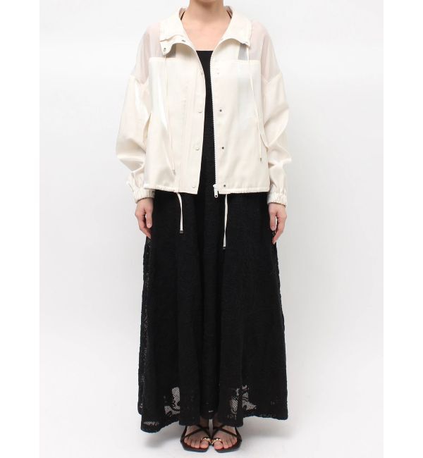 LAGUNAMOON「コントラストハイネックブルゾン」|ブルゾン・スタジャン|