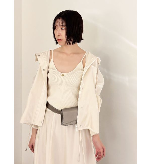 LAGUNAMOON「コントラストハイネックブルゾン」|ブルゾン・スタジャン|