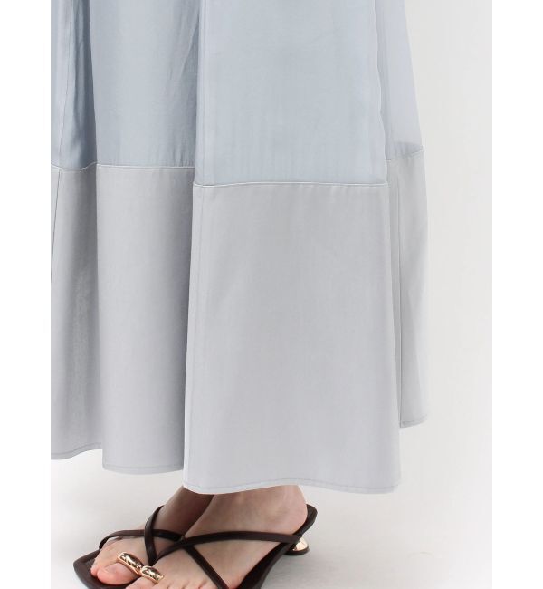 LAGUNAMOON「コントラストサーキュラースカート」|スカート|