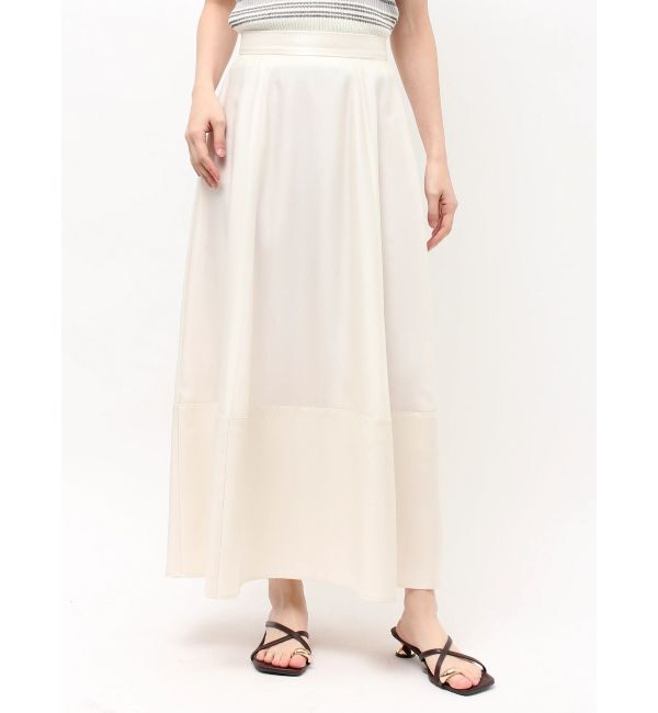 LAGUNAMOON「コントラストサーキュラースカート」|スカート|