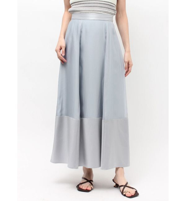 LAGUNAMOON「コントラストサーキュラースカート」|スカート|