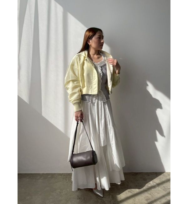 LAGUNAMOON「アシメティアードコットンスカート」|スカート|