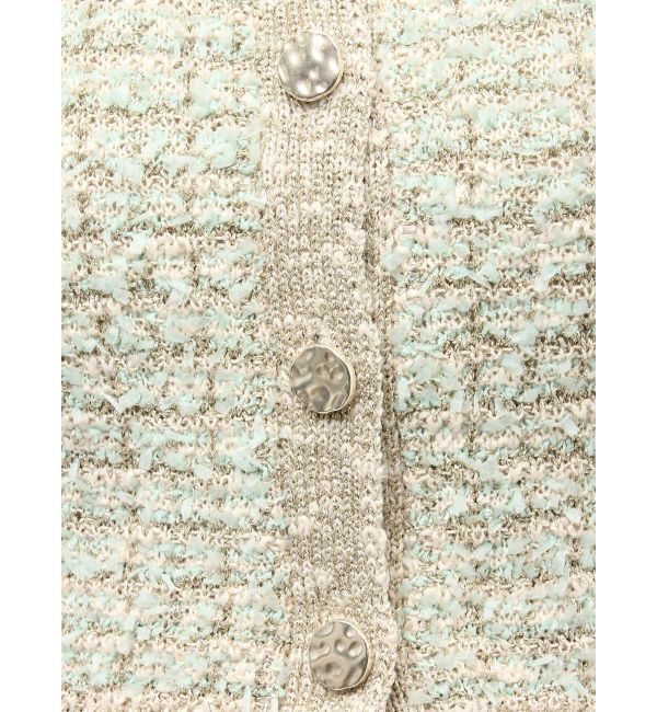 LAGUNAMOON「ツイードニットカーディガン」|カーディガン|