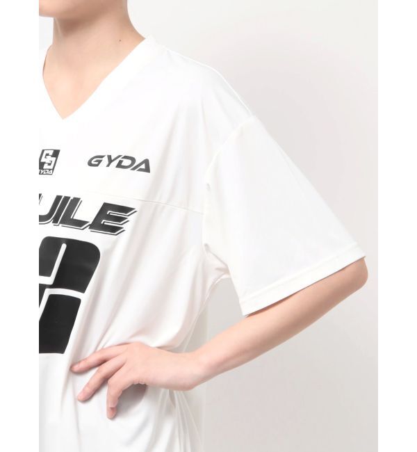 GYDA「BEGUILE 82SPORTY VネックBIG Tシャツ」|Tシャツ・カットソー|