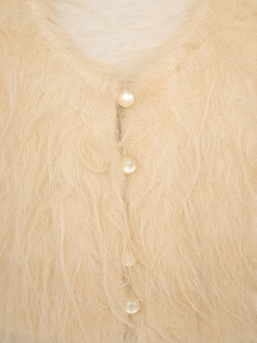 emmi atelier「2wayシャギーニットビスチェ」|ベスト・ジレ|