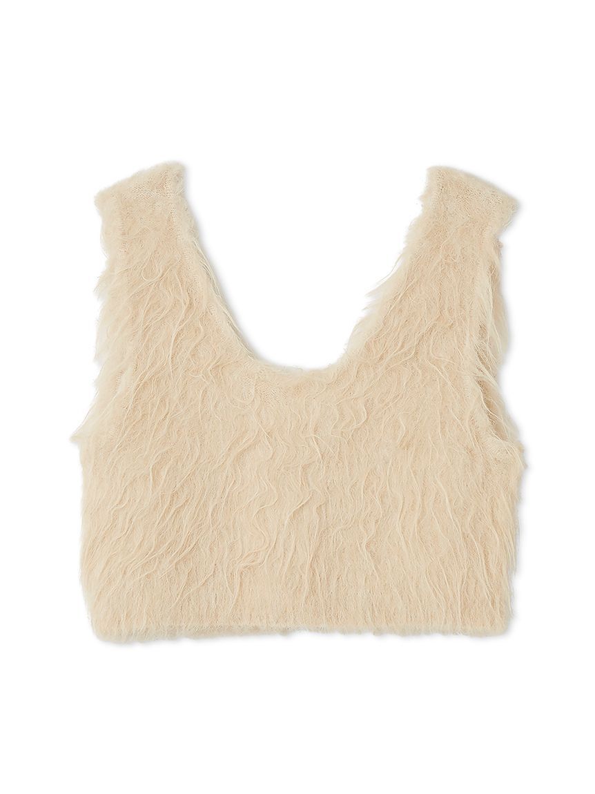 emmi atelier「2wayシャギーニットビスチェ」|ベスト・ジレ|