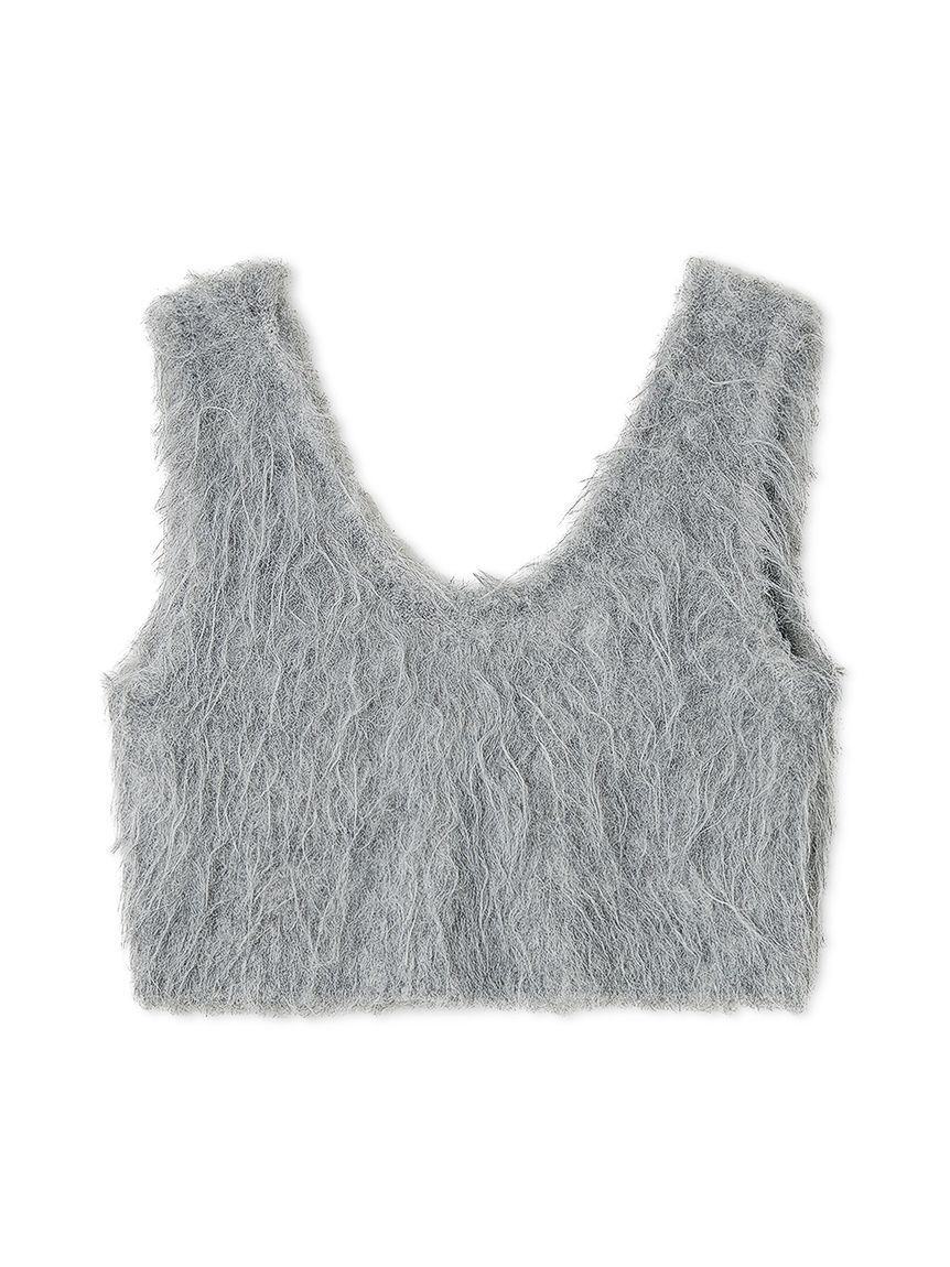 emmi atelier「2wayシャギーニットビスチェ」|ベスト・ジレ|