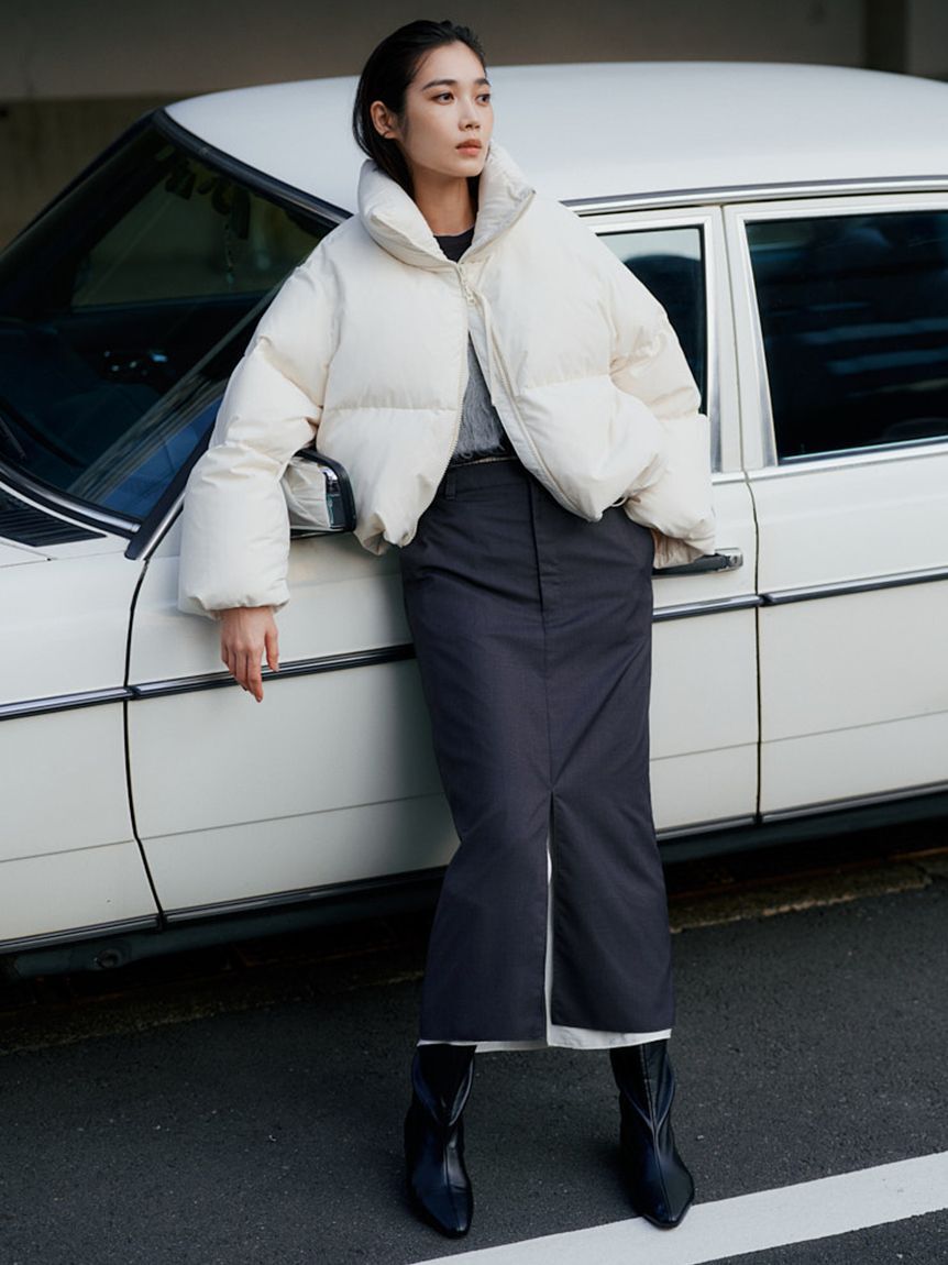 emmi atelier「2wayシャギーニットビスチェ」|ベスト・ジレ|