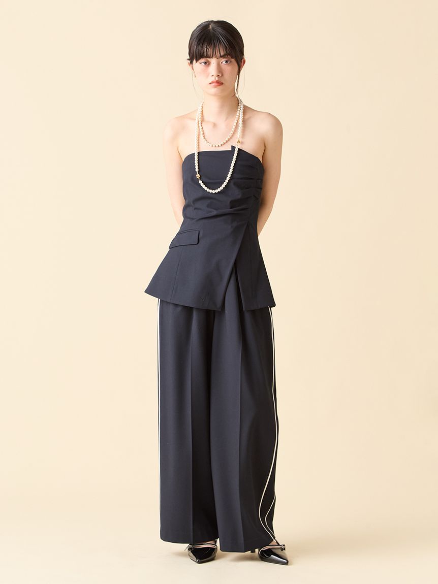 LILY BROWN「ドレープビスチェ」|ベスト・ジレ|