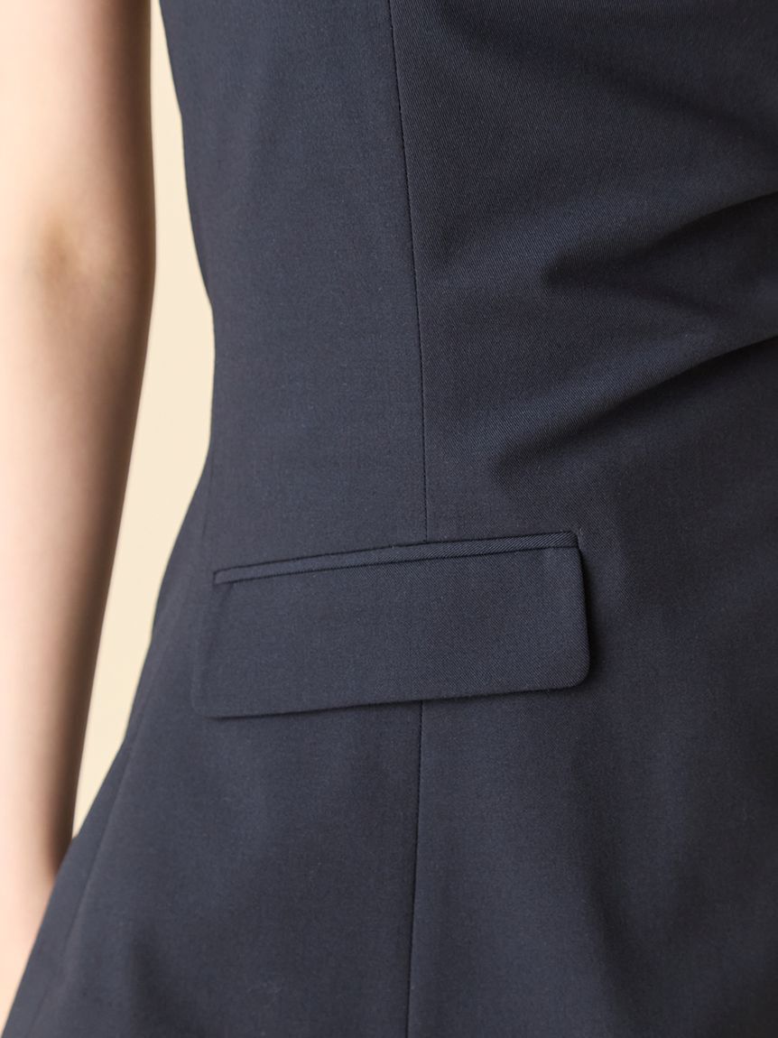 LILY BROWN「ドレープビスチェ」|ベスト・ジレ|