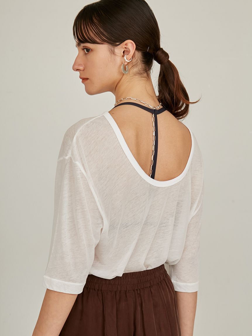 styling/「【S/S(エスバイエス)】＜ウォッシャブル・UVカット＞ブラトップ」|ベスト・ジレ|