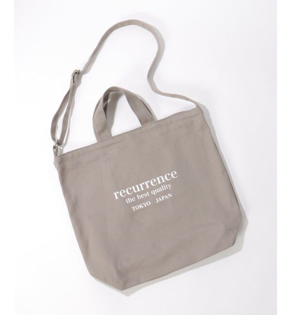 ikka「2wayキャンバストート」|その他|グレイ