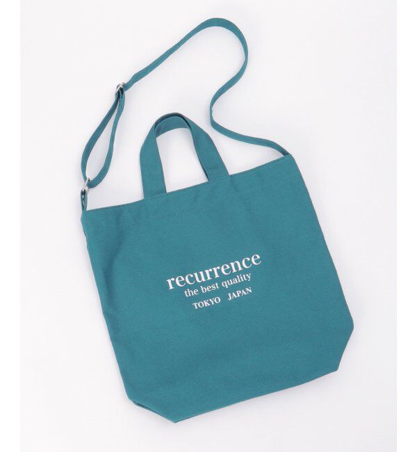 ikka「2wayキャンバストート」|その他|ブルーグリーン